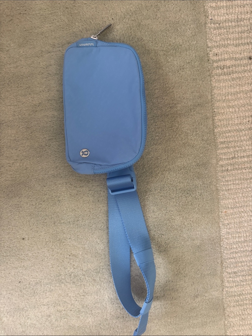 lululemon athletica Light Blue Sling Belt Bag